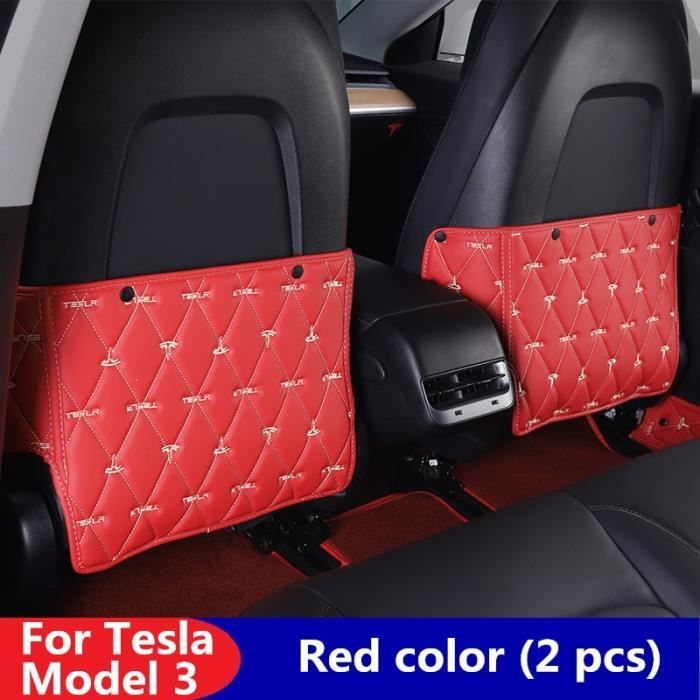 Tapis de coffre de voiture en cuir couverture complète de protection,  entièrement entouré, imperméable, noir, rouge, pour Tesla modèle Y S x3  2016 à 2021 2023 - AliExpress