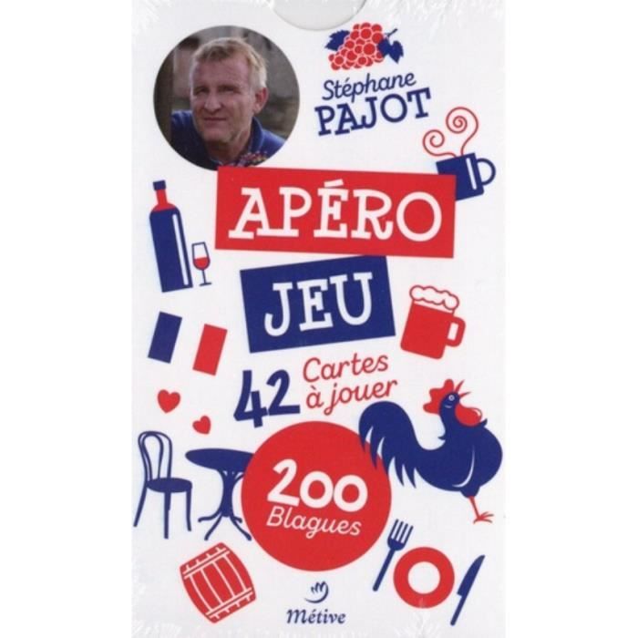 Jeu de cartes - Apéro jeu - 42 cartes - Quiz culture française - 2 joueurs ou plus