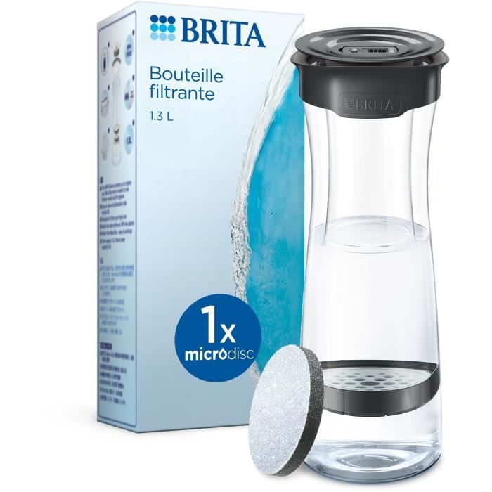 BRITA Bouteille filtrante Fill & Serve - 1,3 L - Gris