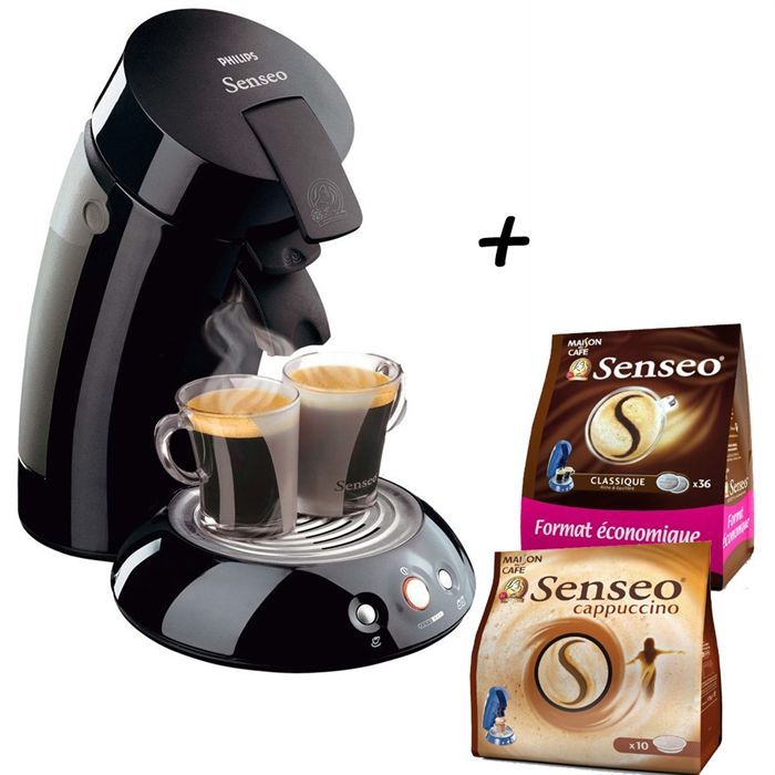 PACK SENSEO MACHINE EXPRESSO + DOSETTES - Achat / Vente machine à café  dosette - capsule à prix bas - Cdiscount