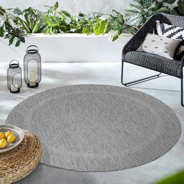 Tapis Extérieur Rond 200 Cm