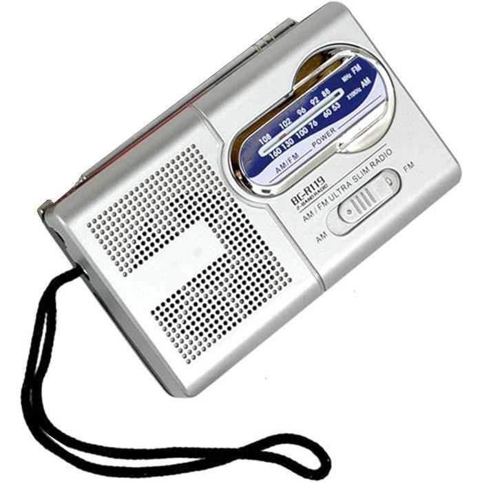 Goshyda Radio AM FM Portable, Lecteur De Radios à Transistor