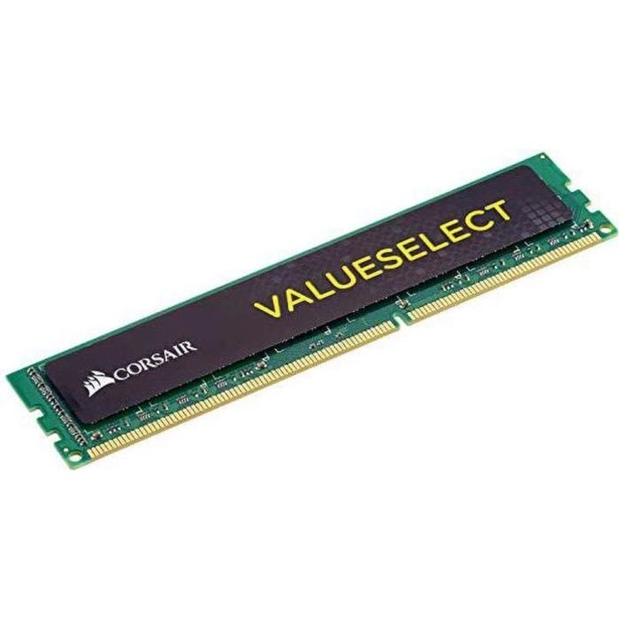 CORSAIR Mémoire PC DDR3 - DIMM 8GB - 1600MHz - 11-11-11-30 1.5V (CMV8GX3M1A1600C11)