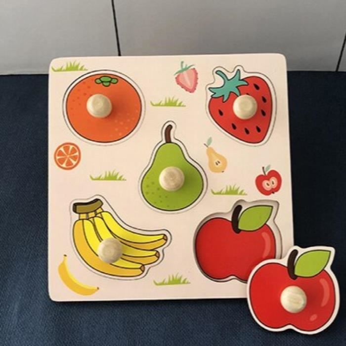 Enfants main saisir conseil 3D Puzzle jouets en bois pour enfants Enfants main saisir conseil 3D Puzzle jouets en bois pour enfants