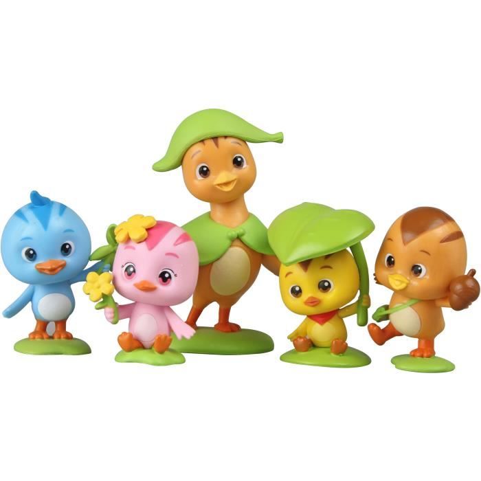 Katuri Jouet Famille Katuri Coffret 5 Figurines Bebe Oiseau Maman Flora Chip Jack Duri Bobby A Partir De 3 Ans Figur Cdiscount Jeux Jouets