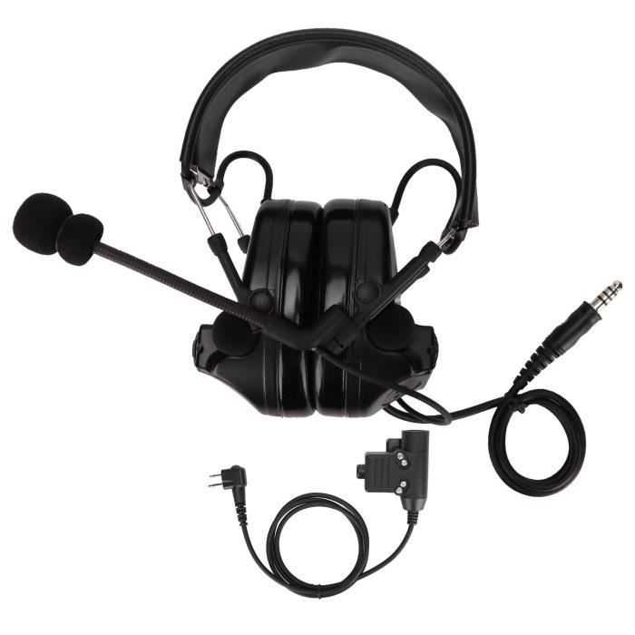 Casque militaire HURRISE - Réduction de Bruit - 7,1 Mm - U94 PTT