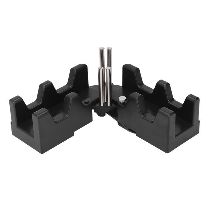 Boîte à Onglet Et Guide De Coupe Réglable 2 En 1 - Pour Coupes Précises à 85-180°, En ABS Robuste