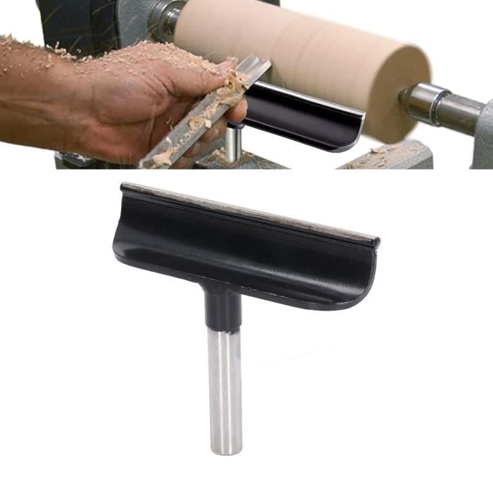 Repose-outil Tour à Bois En Acier Inoxydable - Type T, Diamètre 16mm, Longueur 15cm, Pour Tours à Bois Stable Et Durable - 10