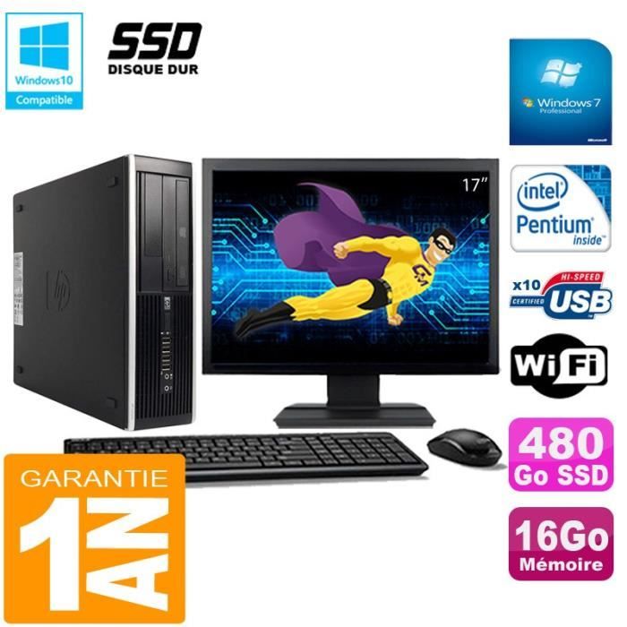 HP Compaq Pro 6300 SFF 960 Go SSD - vue 6