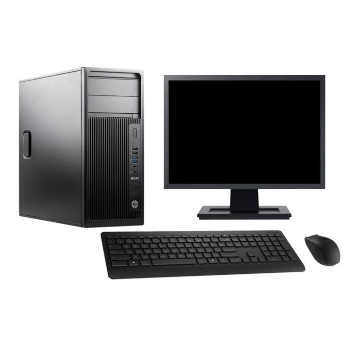 PC Tour HP WorkStation Z240 Ecran 27 i7 6700 RAM SSD Windows 10 Wifi - vue 2