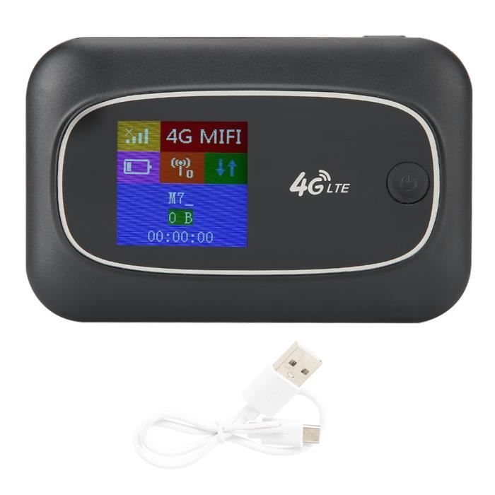 Routeur 4G HURRISE - CAT4 - WiFi - Batterie 2000mAh - Prise en charge ...