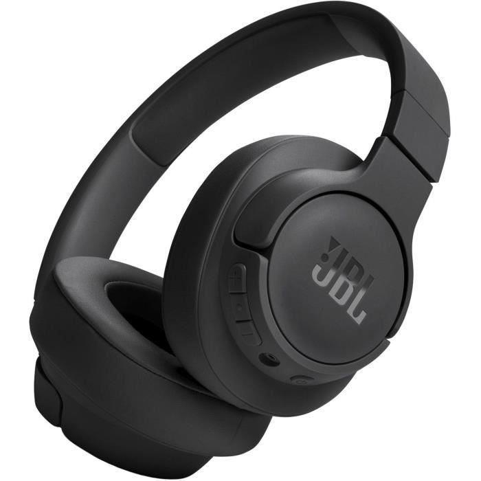Casque arceau circum-aural sans fil Bluetooth JBL Tune 720BT Noir