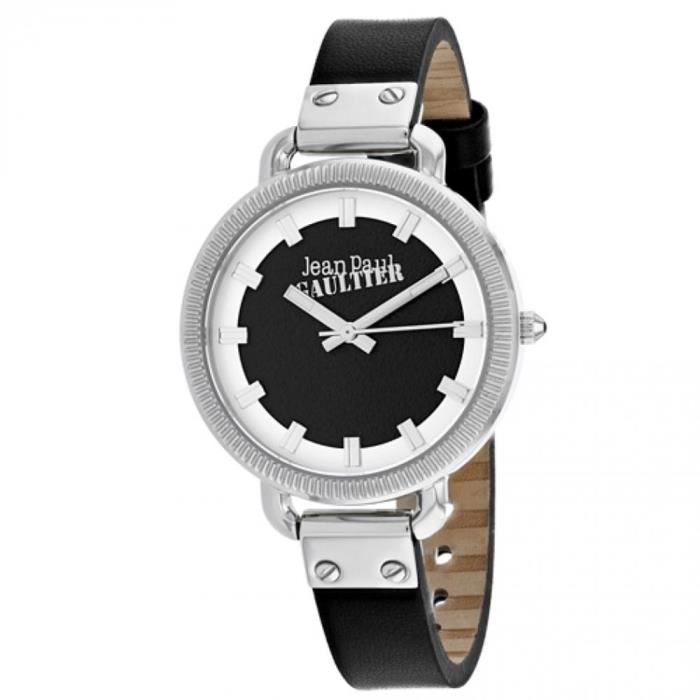 Montre jean paul gaultier femme 2025 noir