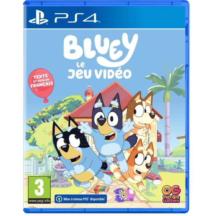 Jeu Vidéo - Outright Games - Bluey PS4 - Multijoueur local - Aventures interactives - PEGI 3+ Jeu Vidéo - Outright Games - Bluey PS4 - Multijoueur local - Aventures interactives - PEGI 3+