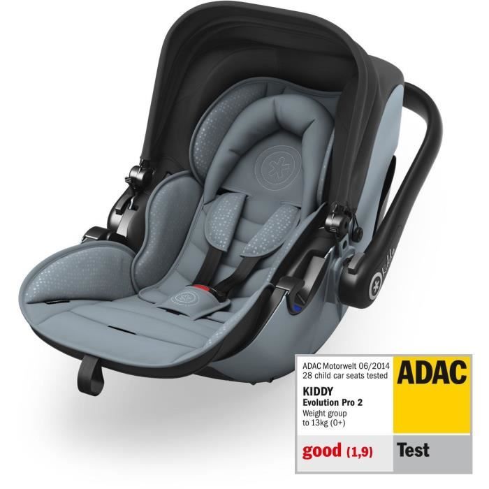 KIDDY Siege auto Evoluna Pro 2 Gris de lune Achat Vente siege auto Siege auto Evoluna gris lune Cdiscount
