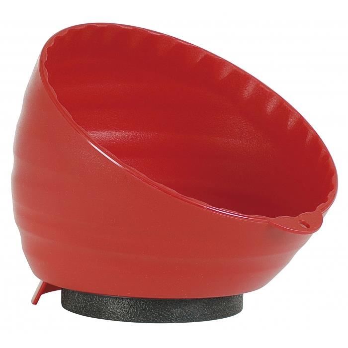 Bol magnétique oblique en plastique Ø 150 mm - KS TOOLS - Poids : 750 g