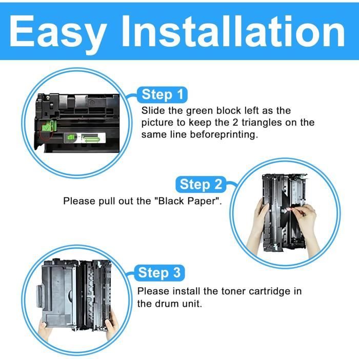 Tambour DR-3400 Compatible Brother - 30 000 Pages | Pour HL-L5100DN, MFC-L5750DW Et Autres Modèles