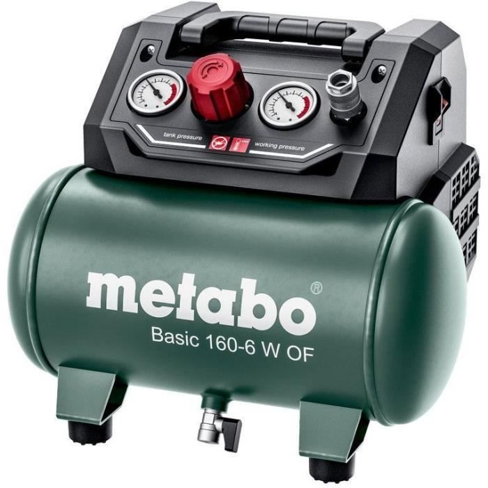 Compresseur METABO Basic 160 OF 6 Litres 8 bar