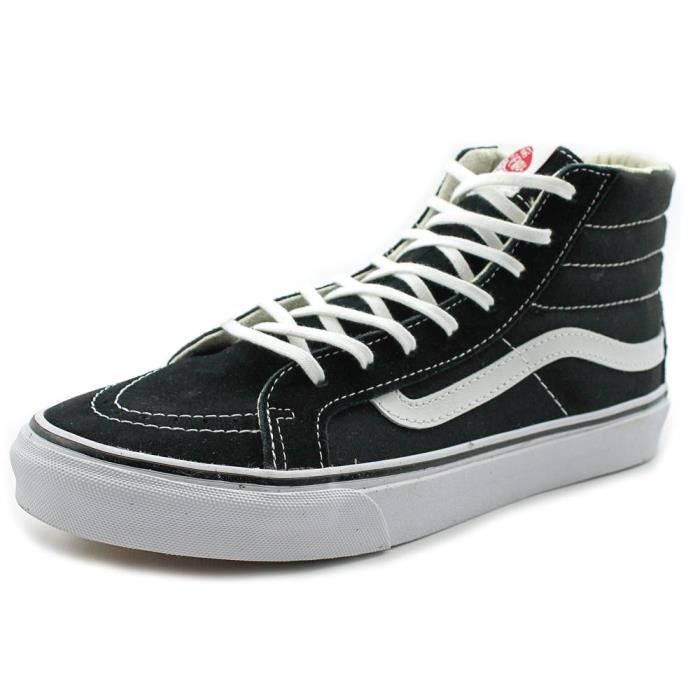 vans white sk8 hi slim