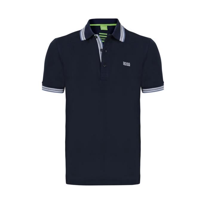 Polo hugo boss bleu marine clearance