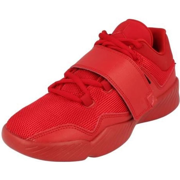 Baskets Enfant NIKE Air Jordan J23 Rouge - Cuir - Lacets - Plat