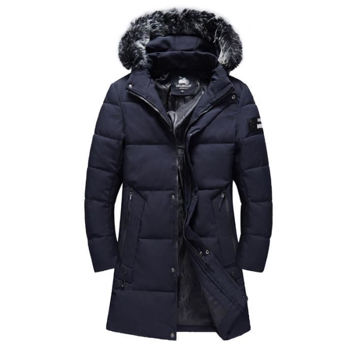 Longue doudoune matelassée homme clearance