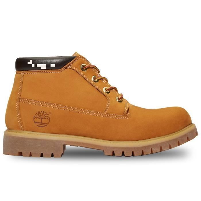 Timberland Premium Mid Waterproof Chukka Bottes pour Homme Jaune TB123061231 Timberland Premium Mid Waterproof Chukka Bottes pour Homme Jaune TB123061231