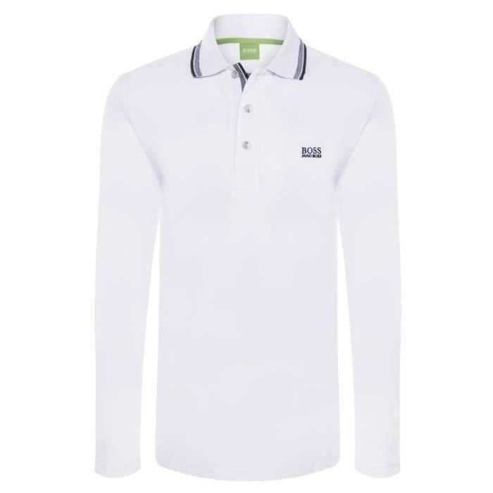 polo manches longues hugo boss
