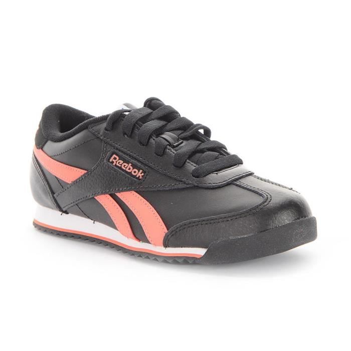 Reebok Baskets - REEBOK - Royal CL Rayen - Femme - Noir - Graphite - Lacets
