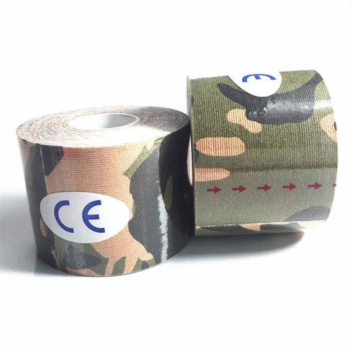 Bandage Élastique Auto-Adhésif 5cm X 4.5m – Noir – Pour Genoux, Cheville, Poignet – Soutien Sportif Et Médical