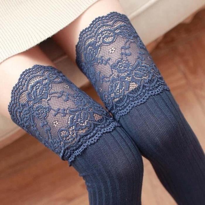 Legging bas on sale dentelle