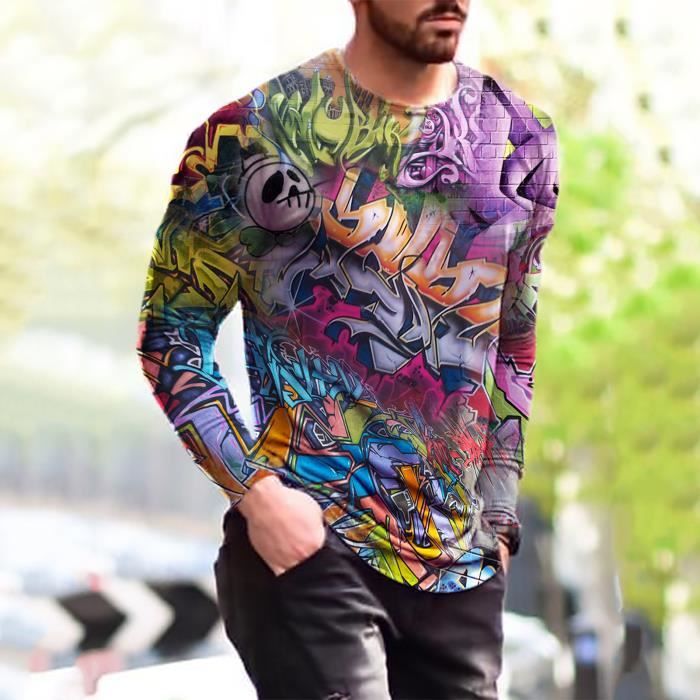 Impression sales sur chemise