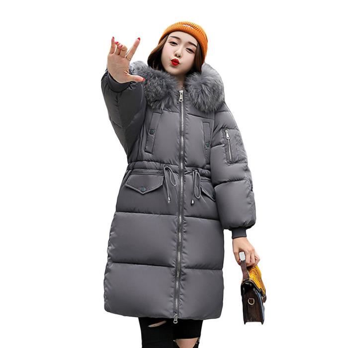 Doudoune chaude femme longue clearance