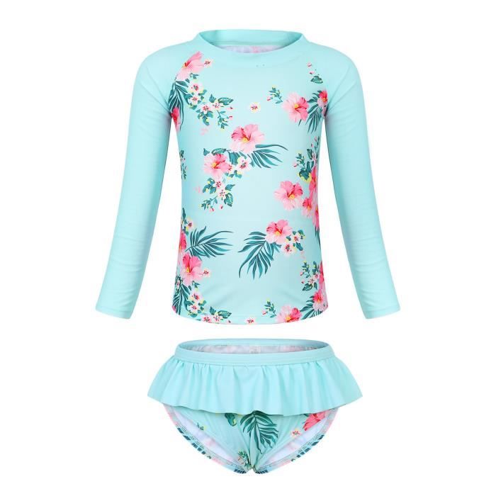 Maillot de bain on sale enfant manche longue