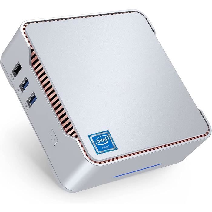 NiPoGi Mini PC 16 Go RAM, Intel Celeron N5105 (jusqu'à 2,9 GHz) Mini  Ordinateur