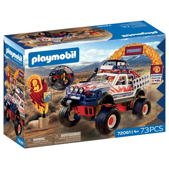 PLAYMOBIL 72061 Monster truck Véhicule de course 73 pièces dès 4 ans
