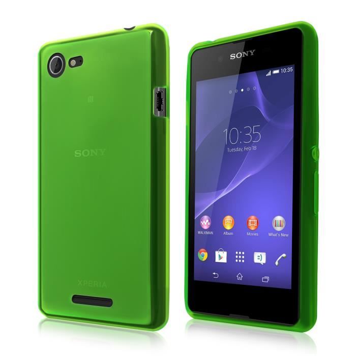 Custodia In Pelle PU Con Risvolto Per Sony Xperia E3 (D2203/D2206) + Mini Penna – Sottile, Magnetica, Bianca - 5