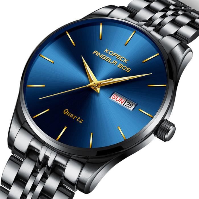 Montre Vintage Ultra Mécanique Suisse Années 60 - Boîtier Doré 34mm, Cadran Argenté - NOS étiquette