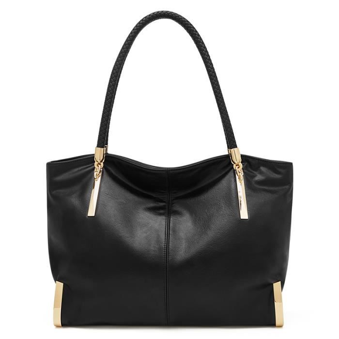 Sac Main Femme Cuir Croûte Élégant