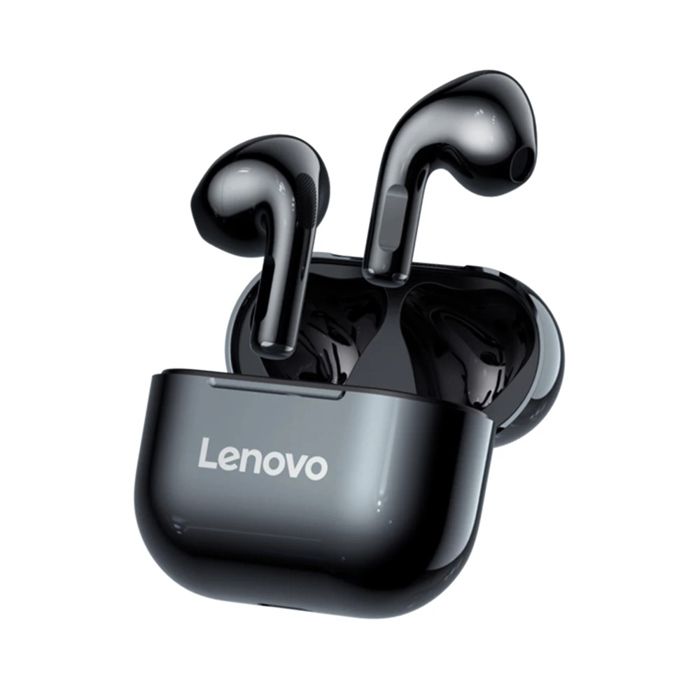 Lenovo LP40 LivePods Écouteurs intra auriculaires Bluetooth 5.0 avec boîtier de charge - vue 2