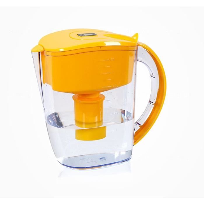 Carafe Filtrante Aqualogis Harmony 2.6L - Pour Porte De Réfrigérateur - Réduit Chlore, Calcaire Et Microplastiques - Cartouche Pure+