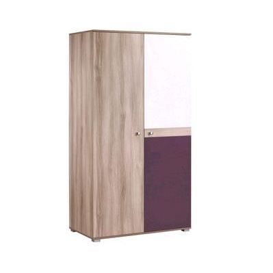 Armoires 2 Portes Xxl Violine Xx191 Sauthon Easy Achat Vente