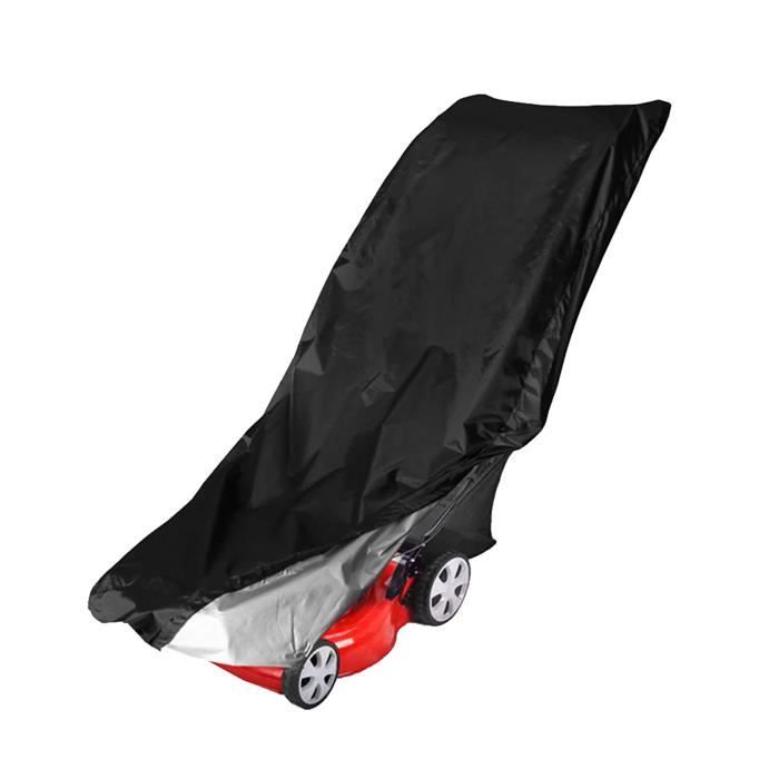 Housse De Protection Tondeuse à Gazon - Bâche Étanche UV Avec Cordon - Taille XL 183x137x117cm - Tissu Oxford Renforcé