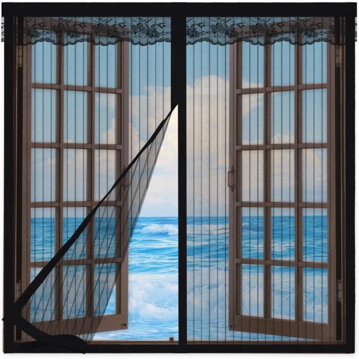 Moustiquaire Porte Fenetre Rideau 115 X 270 Cm