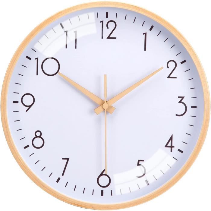Horloge Murale En Bois – Port D’Attache – Déco Maritime Personnalisable