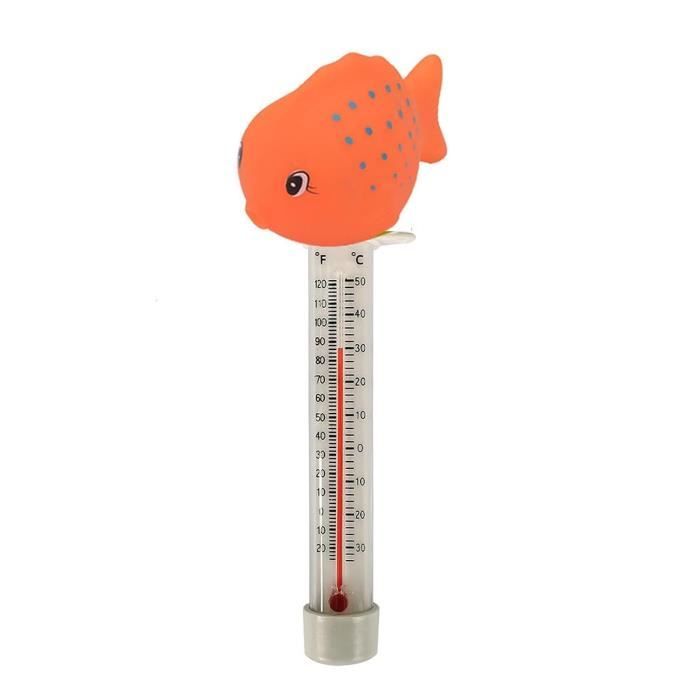 Thermomètre De Douche Numérique Étanche - Affichage Température °C Avec Code Couleur - Pour Robinet, Baignoire - Noir - 4