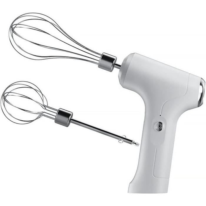 Batteur Électrique Portable 3 Vitesses - Fouet USB Vert Pour Cuisine