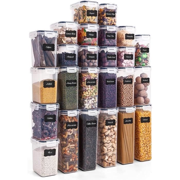 Acheter Boîte Hermétique De Grande Capacité Pour Aliments, Conteneur Transparent De Stockage De Céréales, Réservoir De Stockage Scellé, Cuisine