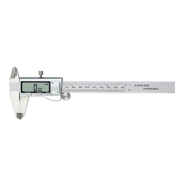 Pied à Coulisse Numérique Neoteck - 100mm/4" - Acier Inoxydable - Écran LCD - Précision 0.01mm