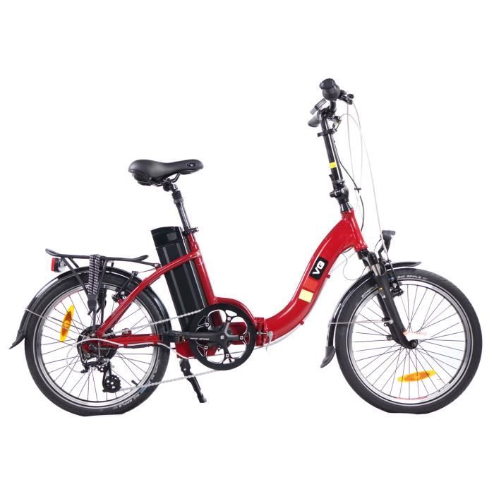 Velo Electrique Pliant Vg Pliant 2015 Prix Pas Cher Cdiscount
